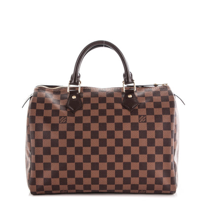 Louis Vuitton Damier Ebene Speedy 30 1 of 8