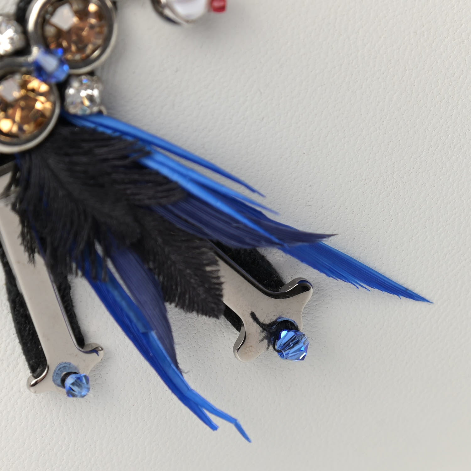 Christian Dior Smooth Calfskin Embellished Dragonfly Medium Lady