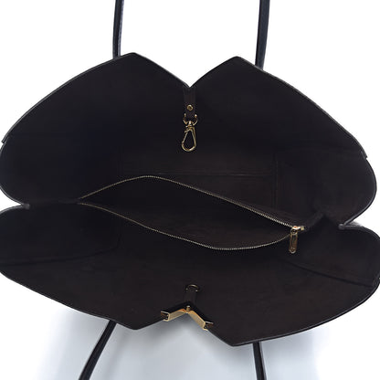 Louis Vuitton Calfskin Monogram Kimono Tote Black 5 of 10