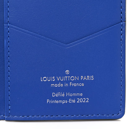 Louis Vuitton Taurillon Illusion Pocket Organizer Bleu Rose 6 of 6