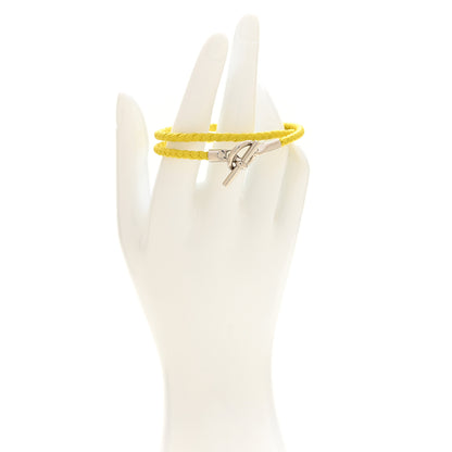 Hermes Swift Glenan Double Tour Bracelet T3 Lime 2 of 5
