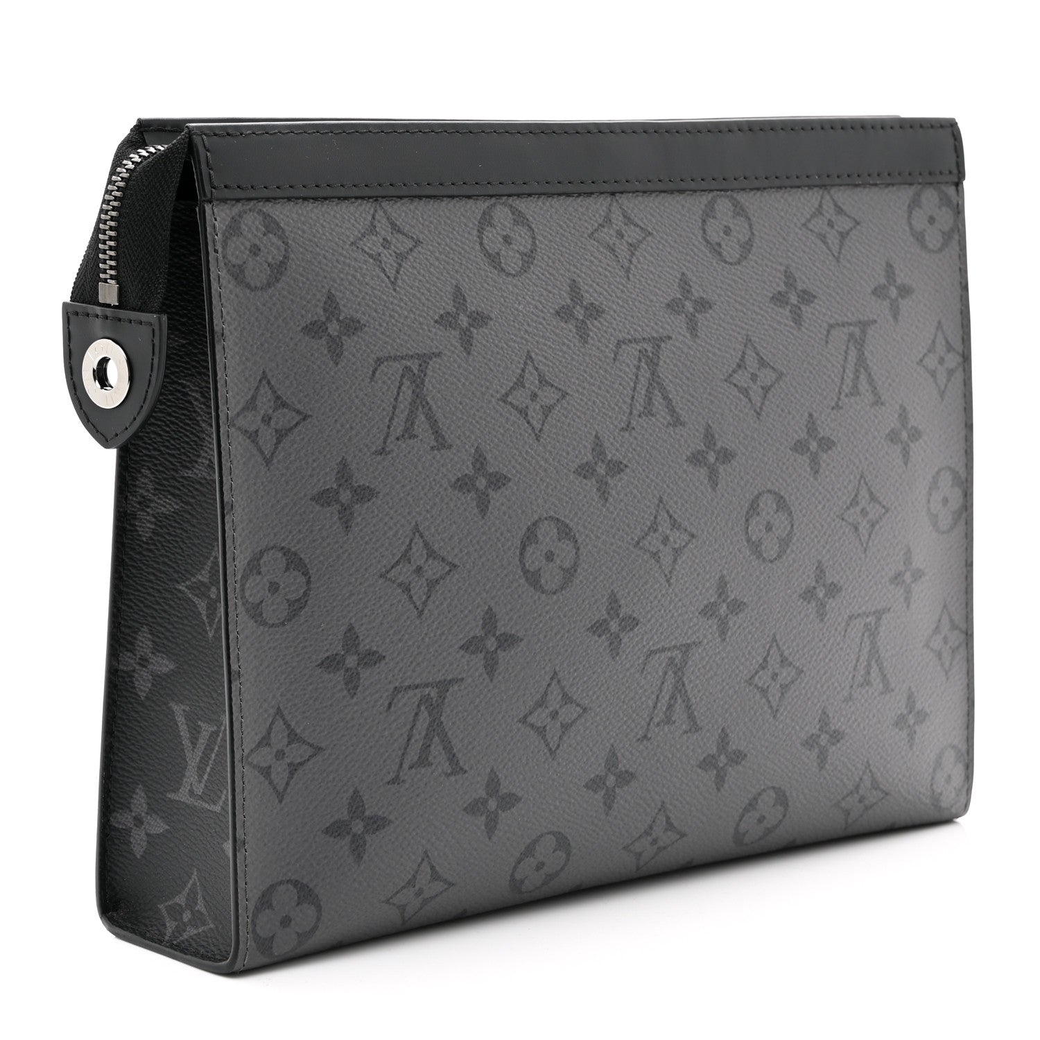 Louis Vuitton Monogram Eclipse Reverse Pochette Voyage MM 3 of 9