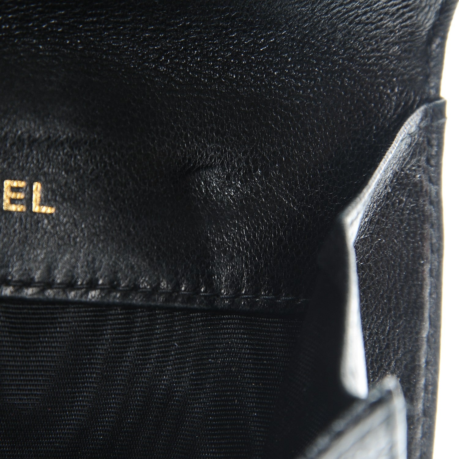 Chanel Caviar Timeless CC Compact French Wallet Black 9 of 10