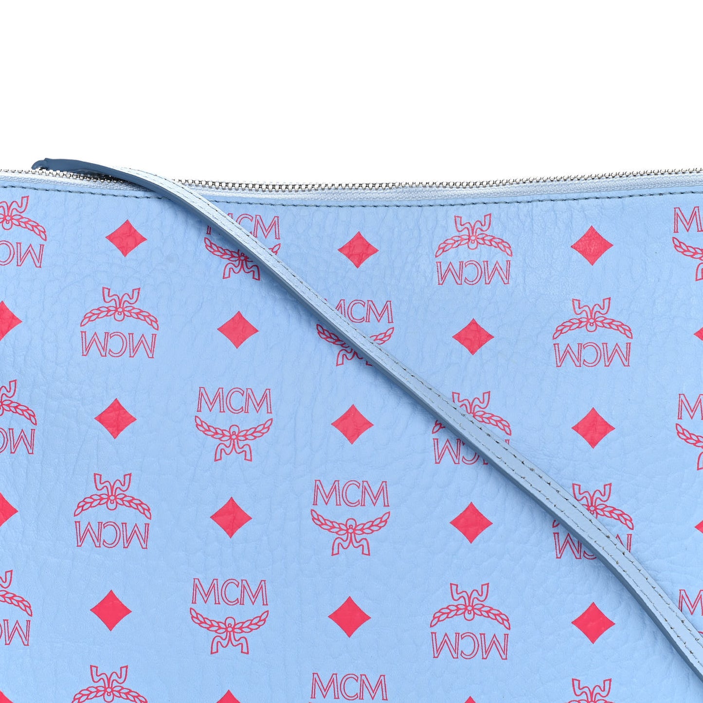 Visetos Original Medium Pouch Light Blue Red