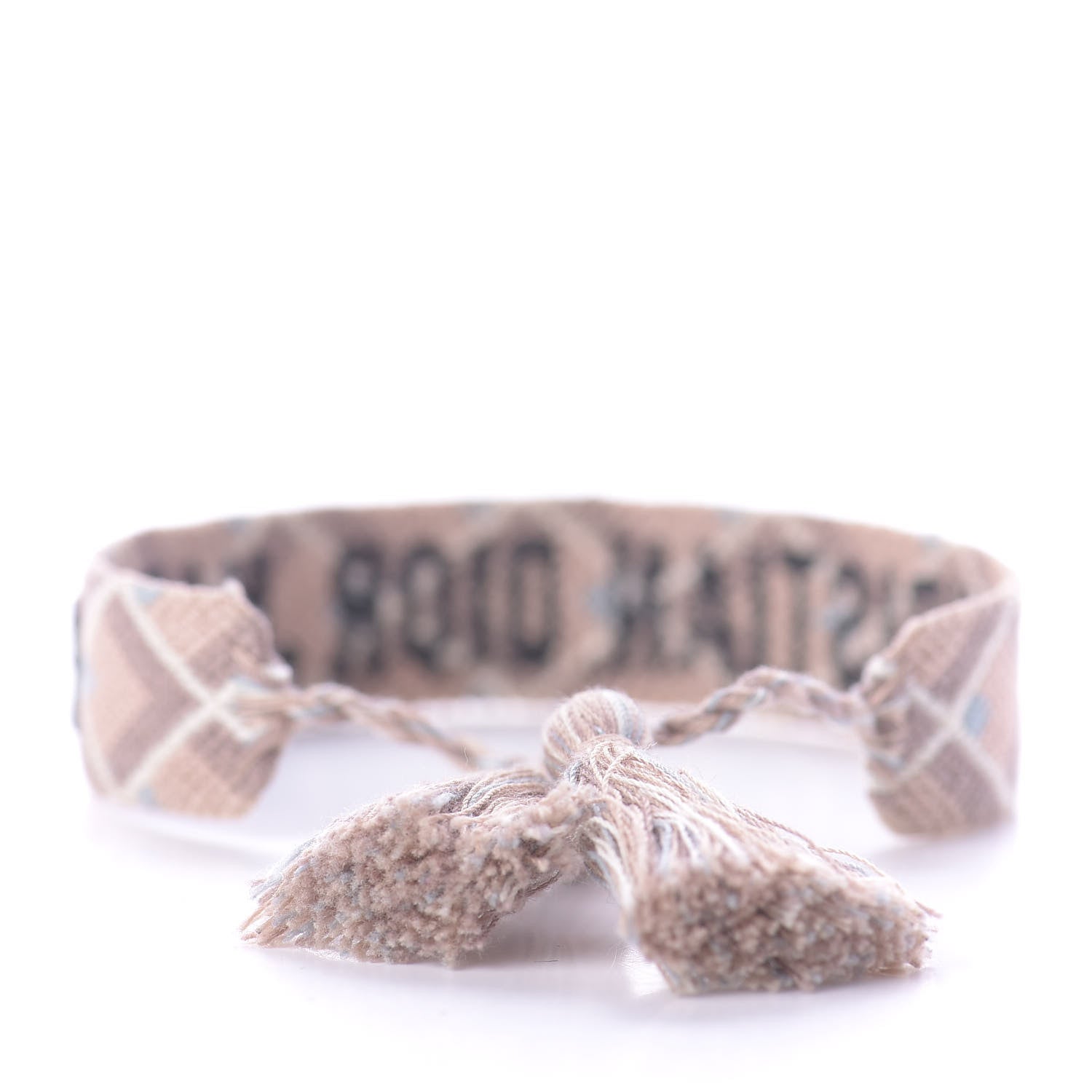 Christian Dior Woven Cotton J'Adior Friendship Bracelet 3 of 4