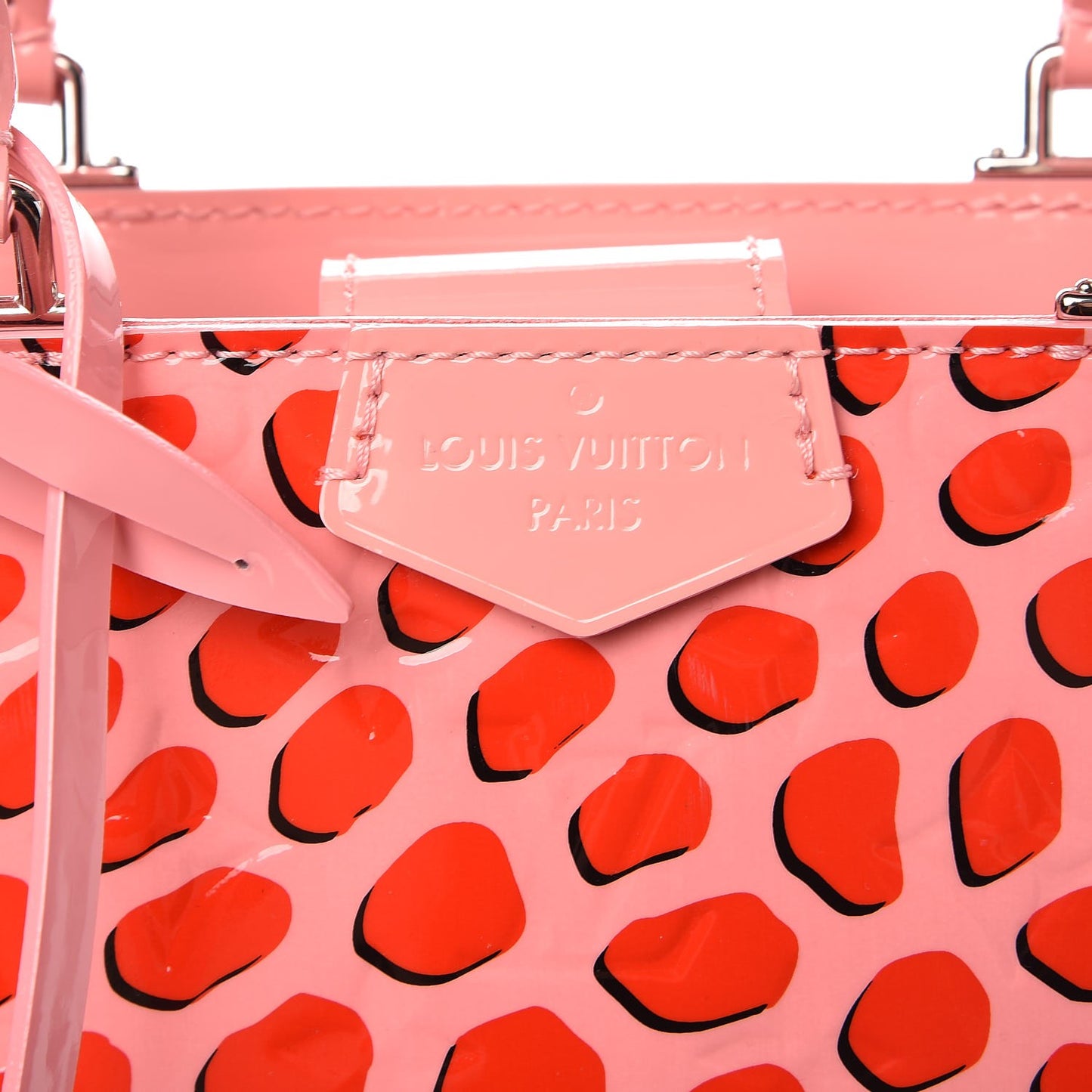 Vernis Jungle Dots Open Tote Sugar Pink Poppy