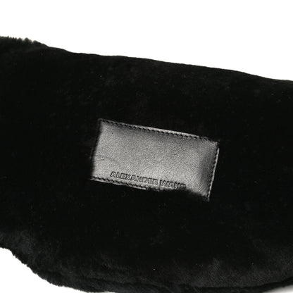 Alexander Wang Mink Fur Attica Belt Bag Black 7 of 12