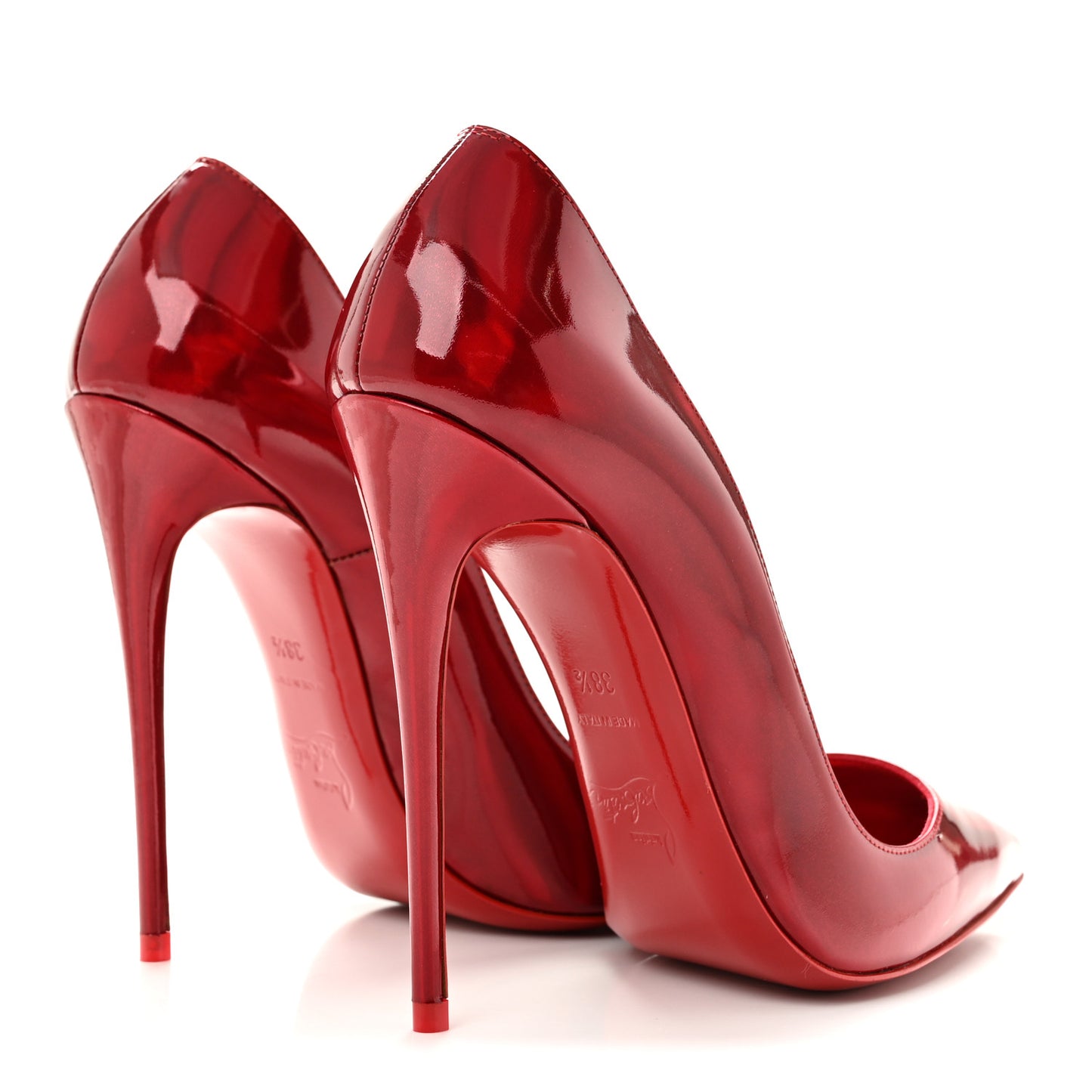Metallic Patent Psychic So Kate 120 Pumps 38.5 Loubi
