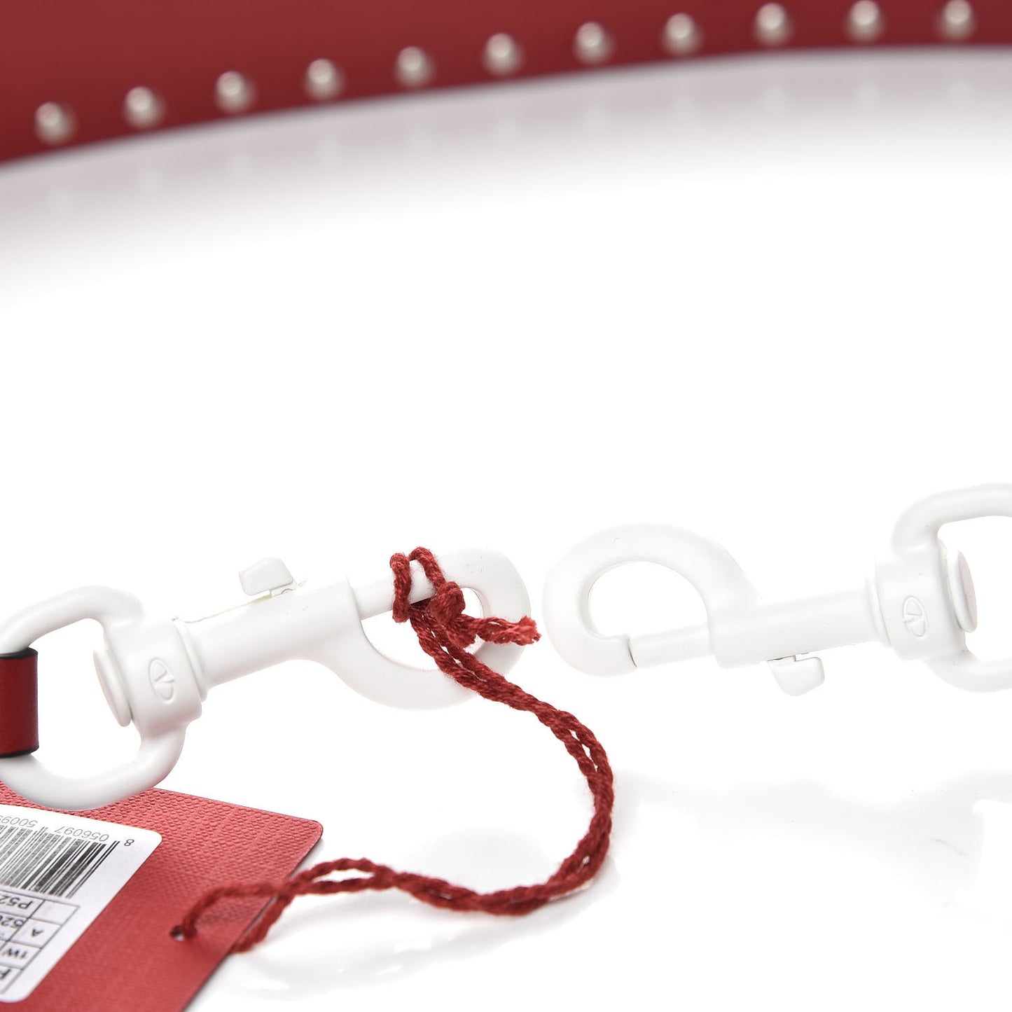 Lambskin Free Rockstud Spike Shoulder Strap Rosso Valentino