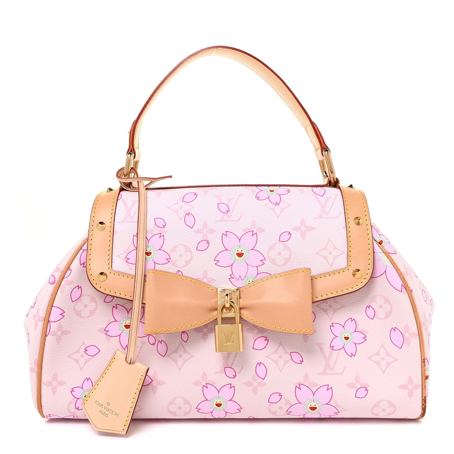 Monogram Cherry Blossom Sac Retro Pink