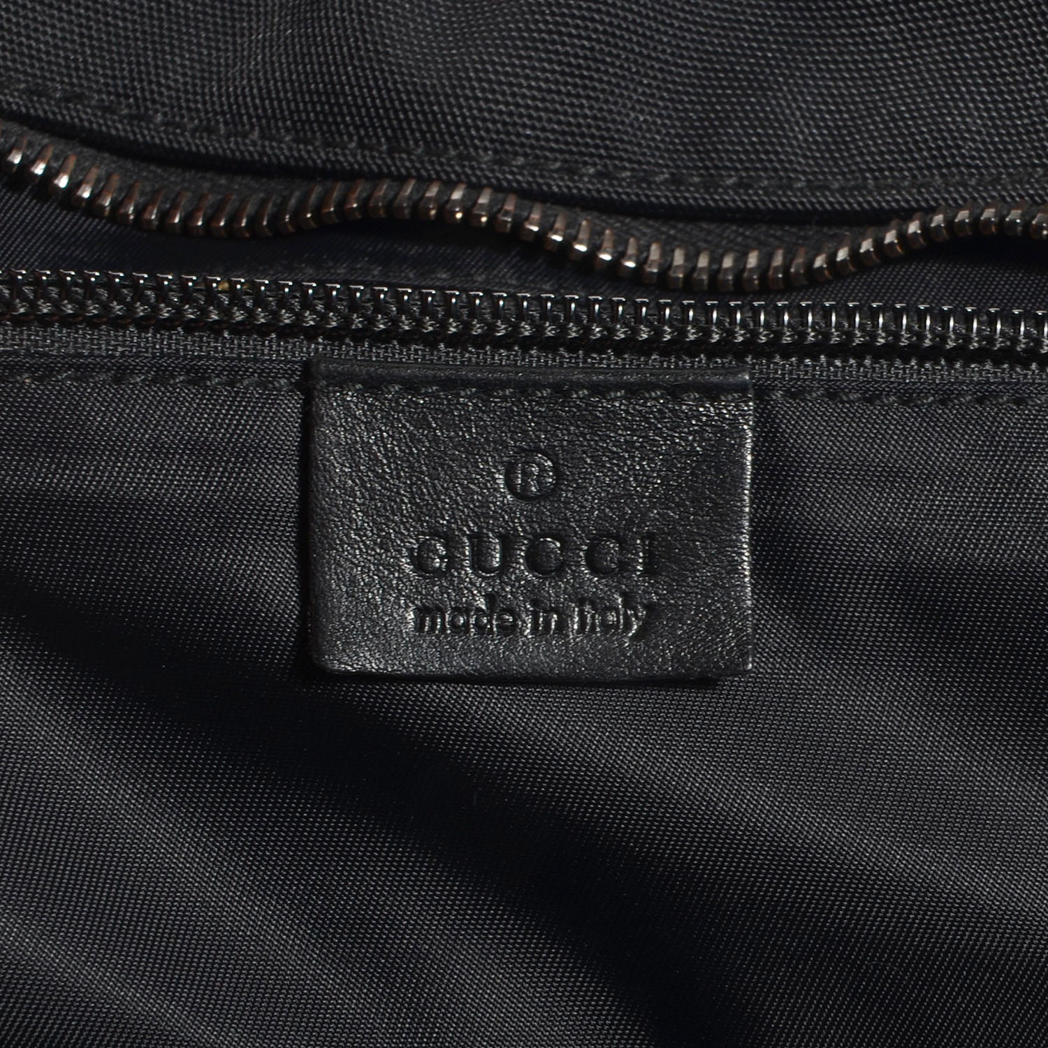 Gucci Guccissima Nylon Briefcase Black 6 of 7