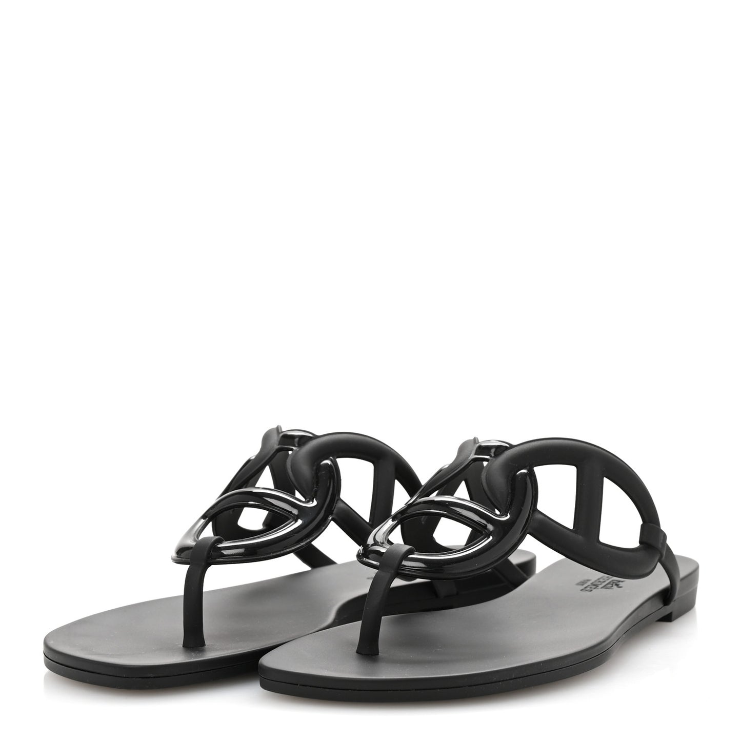 Rubber Womens Egerie Sandals 39 Black