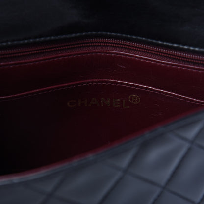 Chanel Lambskin Quilted Mini Square Flap Black 10 of 12