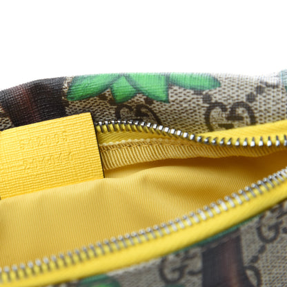 Gucci GG Supreme Monogram Smiling Plants Childrens Belt Bag Multicolor 9 of 9