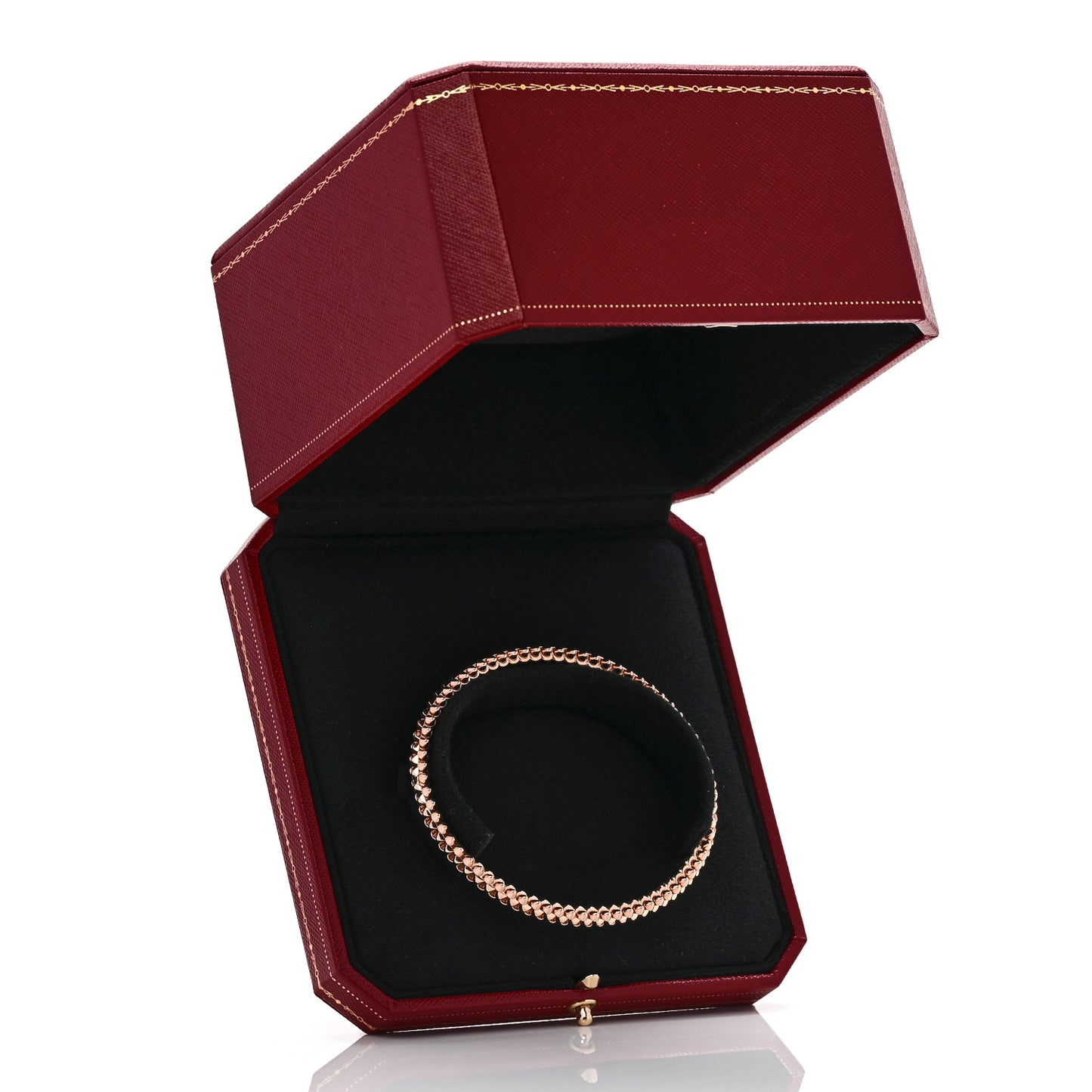 18K Pink Gold Small Clash De Cartier Bracelet 20
