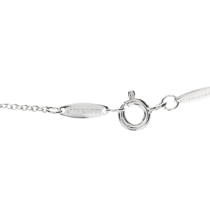 Tiffany Sterling Silver Elsa Peretti Letter J Pendant Necklace 6 of 7
