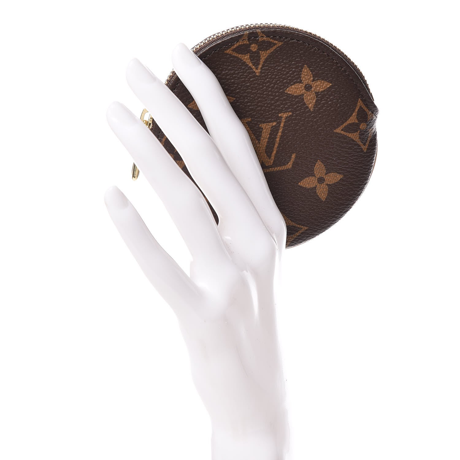 Louis Vuitton Monogram Round Coin Purse 2 of 6