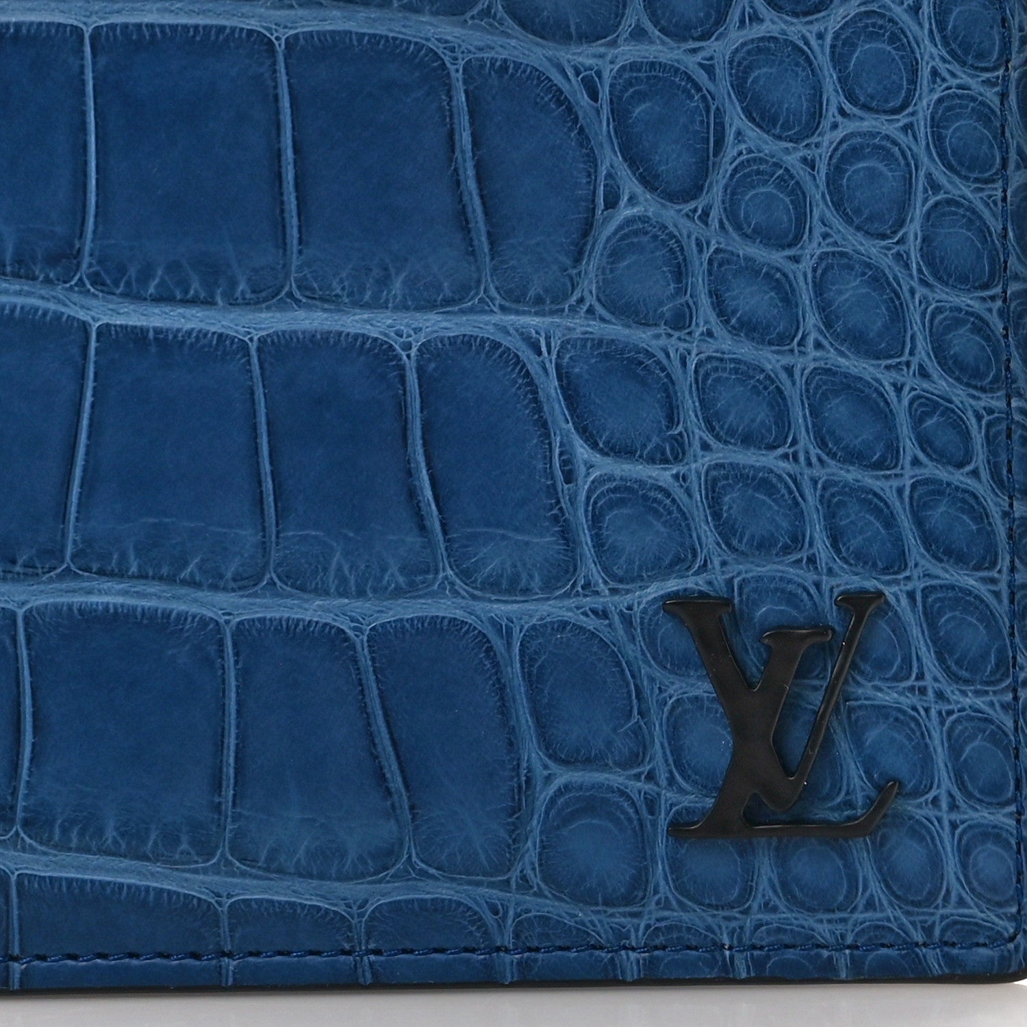 Louis Vuitton Crocodile Multiple Wallet Iceberg 7 of 7