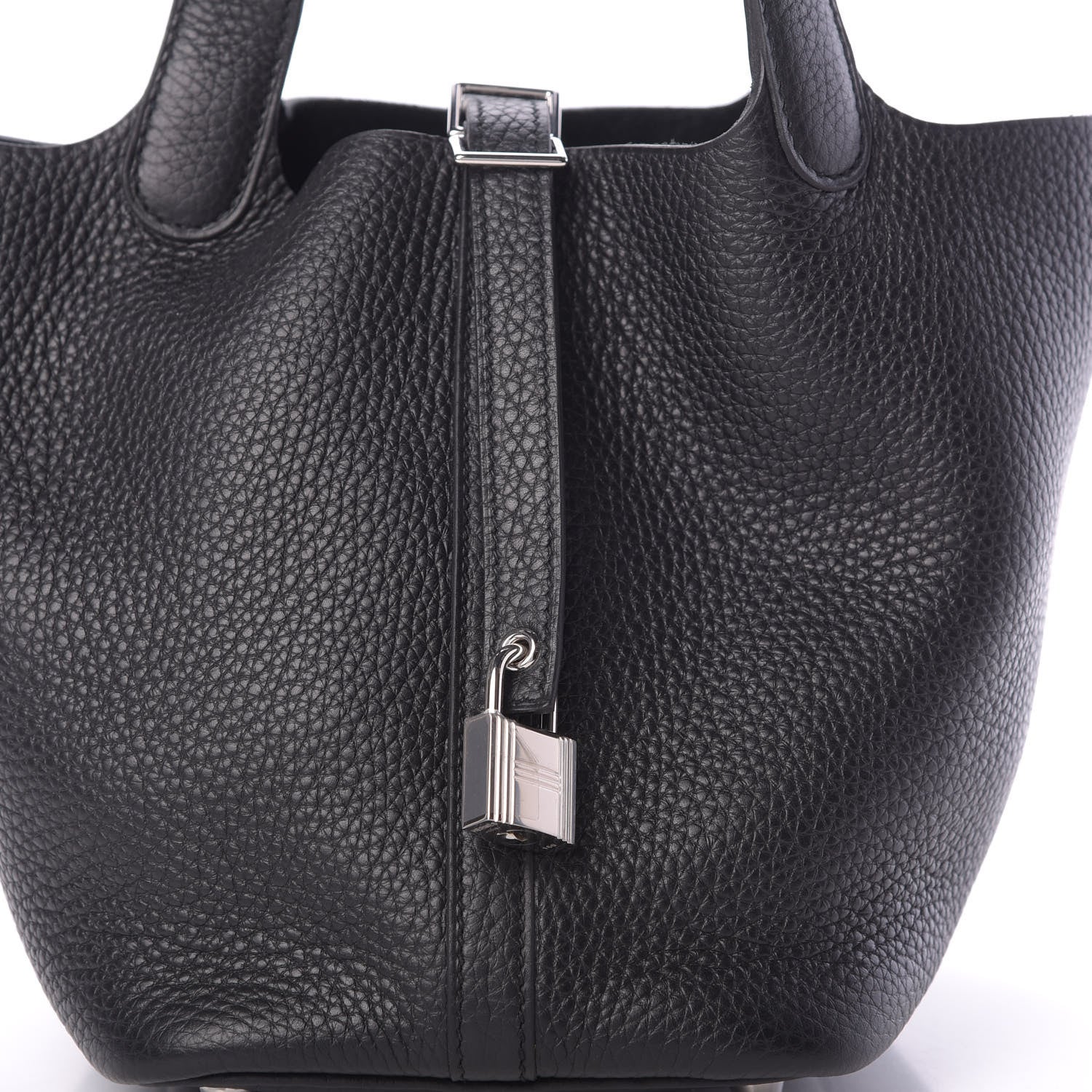 Hermes Taurillon Clemence Picotin Lock 18 PM Black 8 of 11