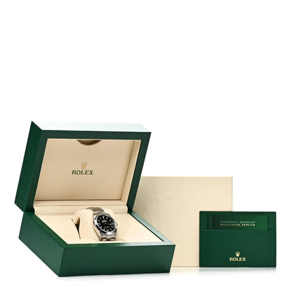 Rolex Stainless Steel 36mm Oyster Perpetual Explorer Watch Black 124270 5 of 5