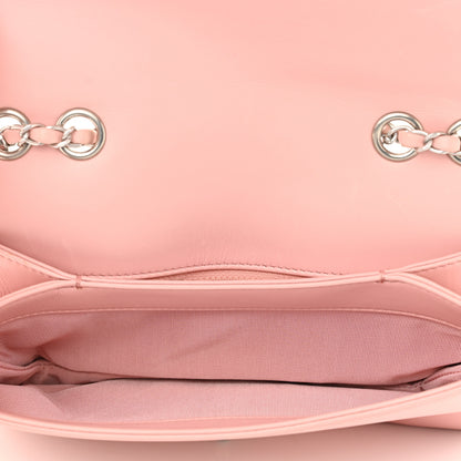 Chanel Calfskin Studded Chevron Quilted Flap Pink 5 of 10