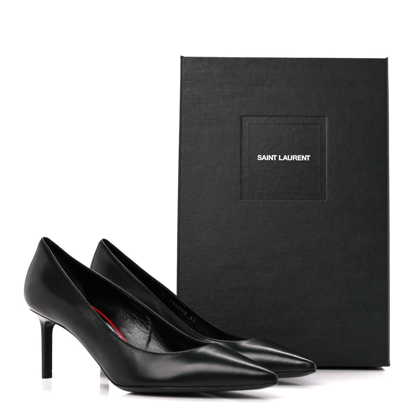 Calfskin Anja 85 Pumps 37 Black