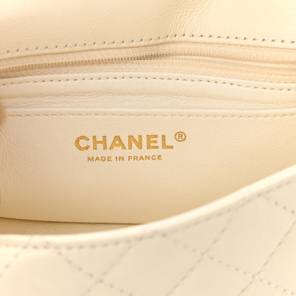 Chanel Aged Calfskin Quilted 2.55 Reissue Mini Flap White 6 of 10