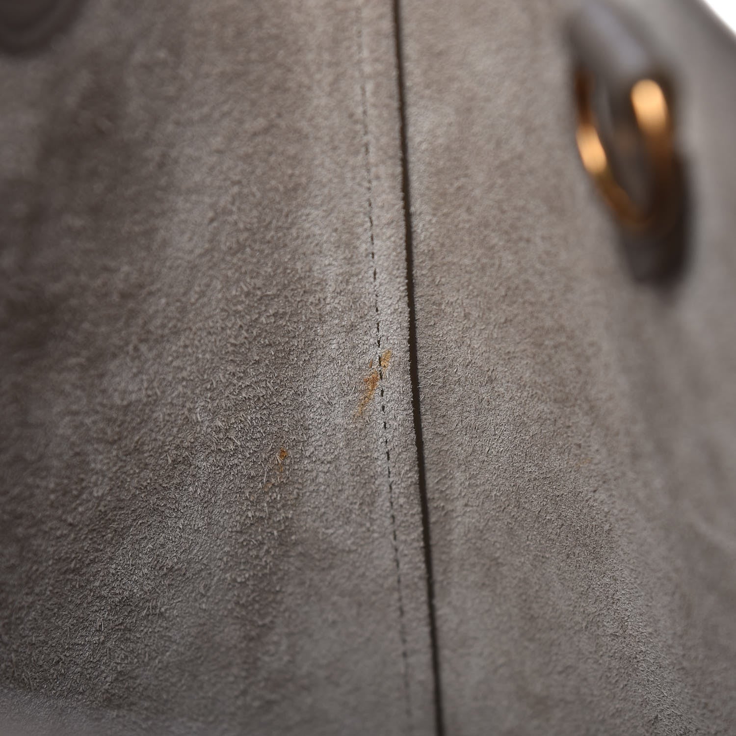Celine Soft Grained Calfskin Small Sangle Bucket Bag Taupe 9 of 15
