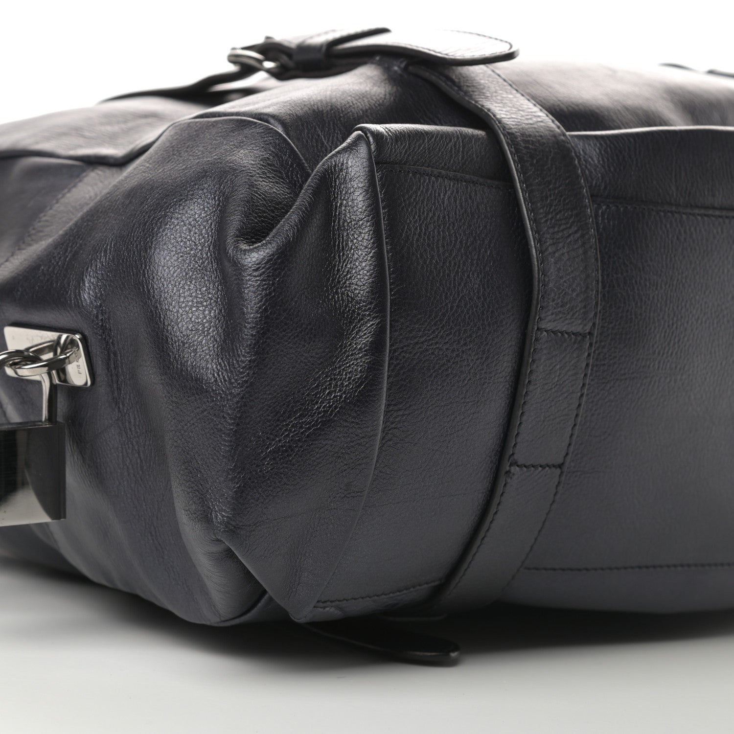 Prada Vitellino Mordo Shoulder Bag Anthracite 10 of 11
