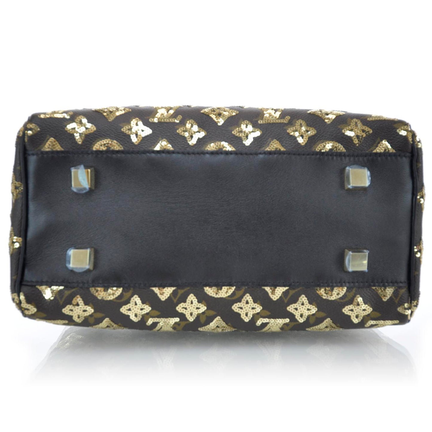 Monogram Sequins Eclipse Speedy 28 Gold