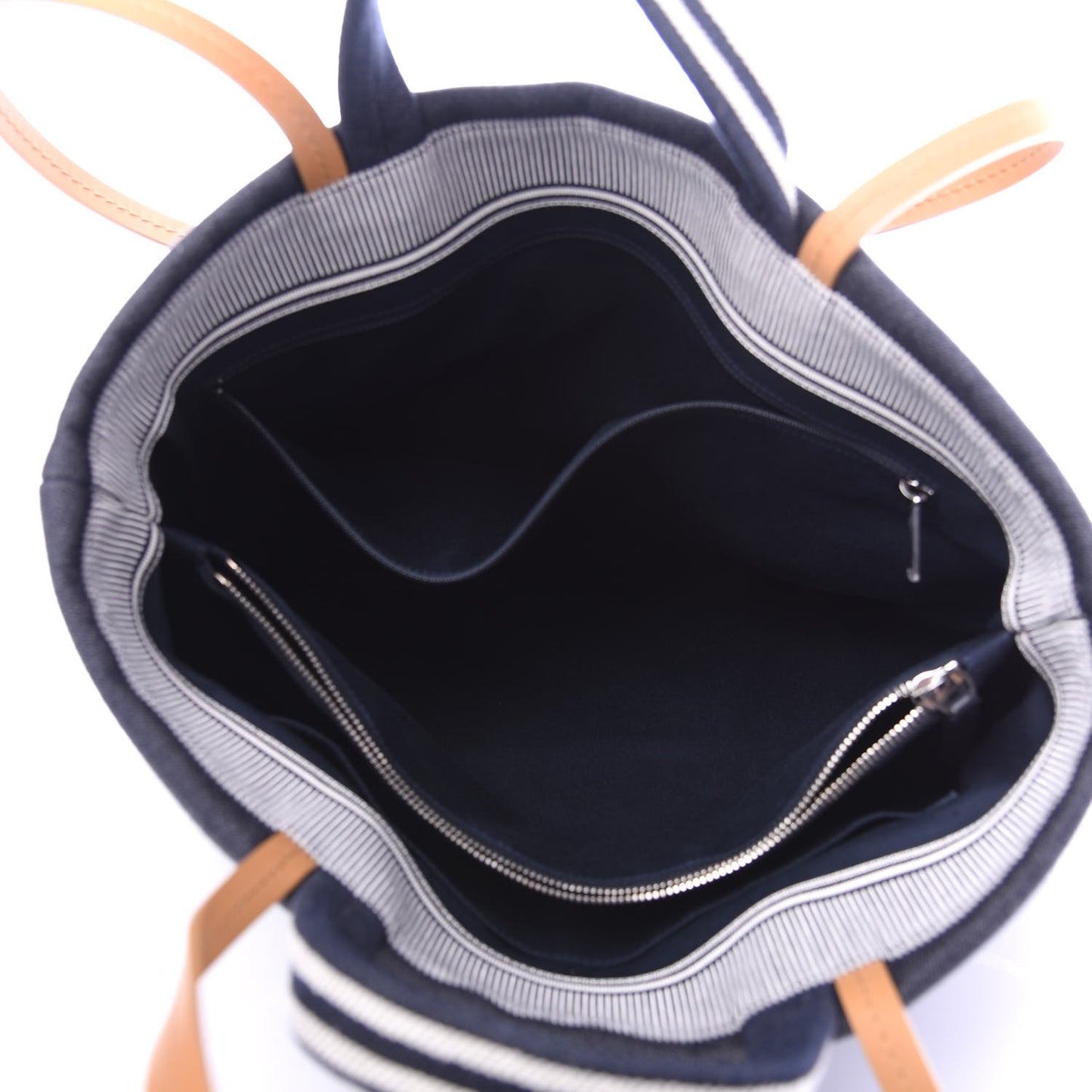 Denim Tall Shopping Tote Blue