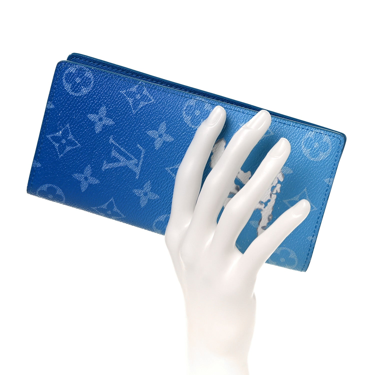 Louis Vuitton Monogram Clouds Brazza Wallet 2 of 8