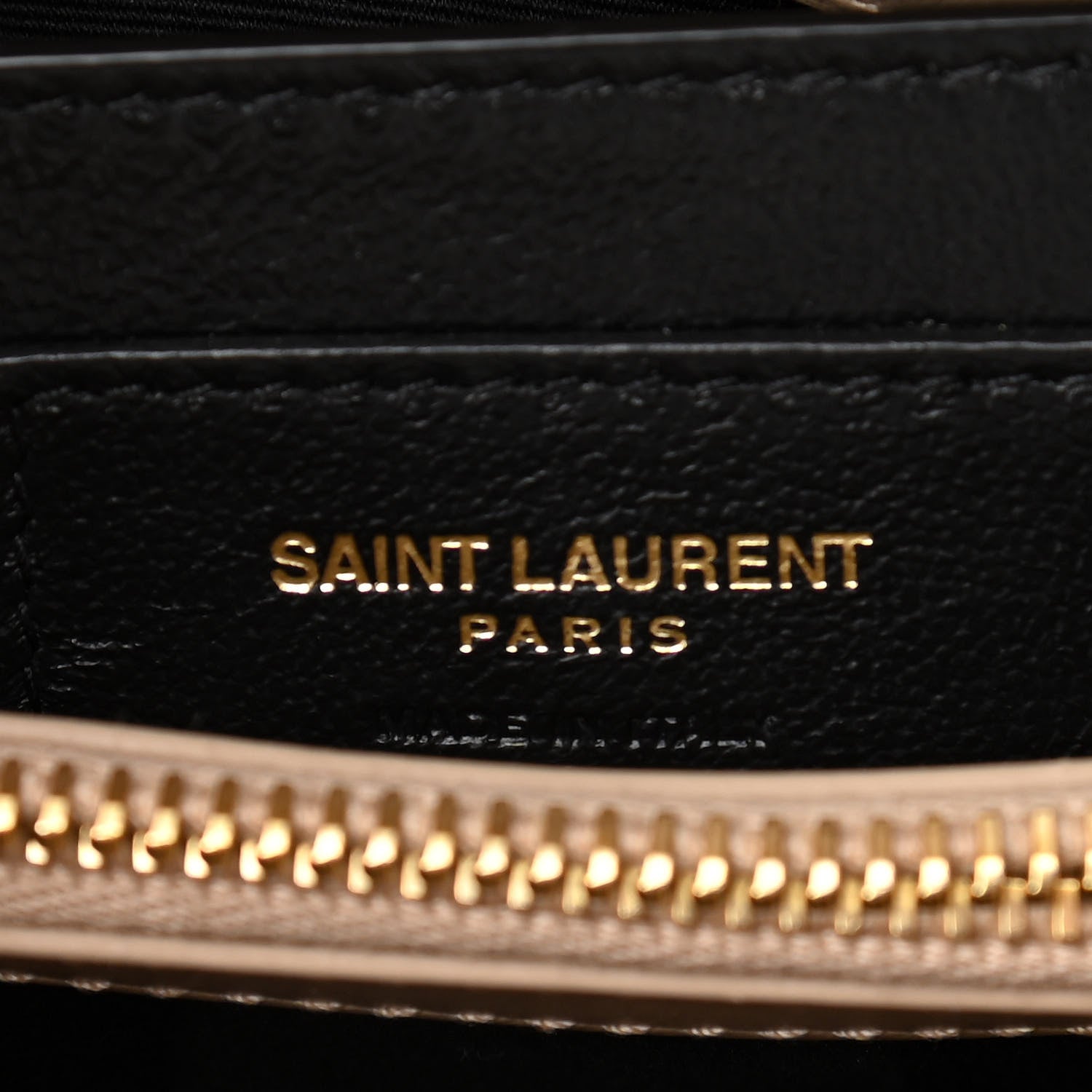Saint Laurent Calfskin Y Quilted Monogram Small Loulou Chain Satchel Dark Beige 6 of 9