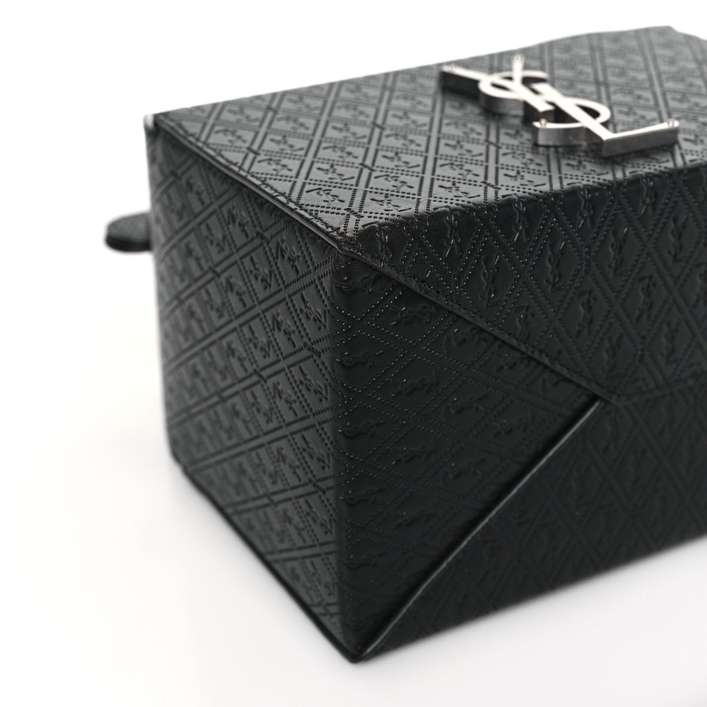 Calfskin Monogram Take Away Box Black