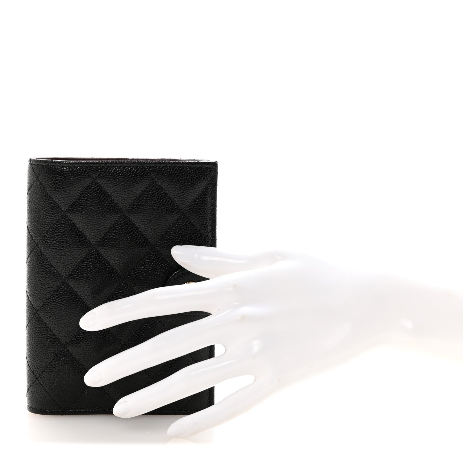 Chanel Caviar Quilted Passport Holder Black 2 of 7