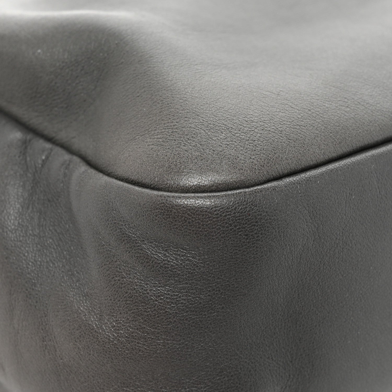 Chanel Lambskin Studded CC East West Flap Grey 11 of 13