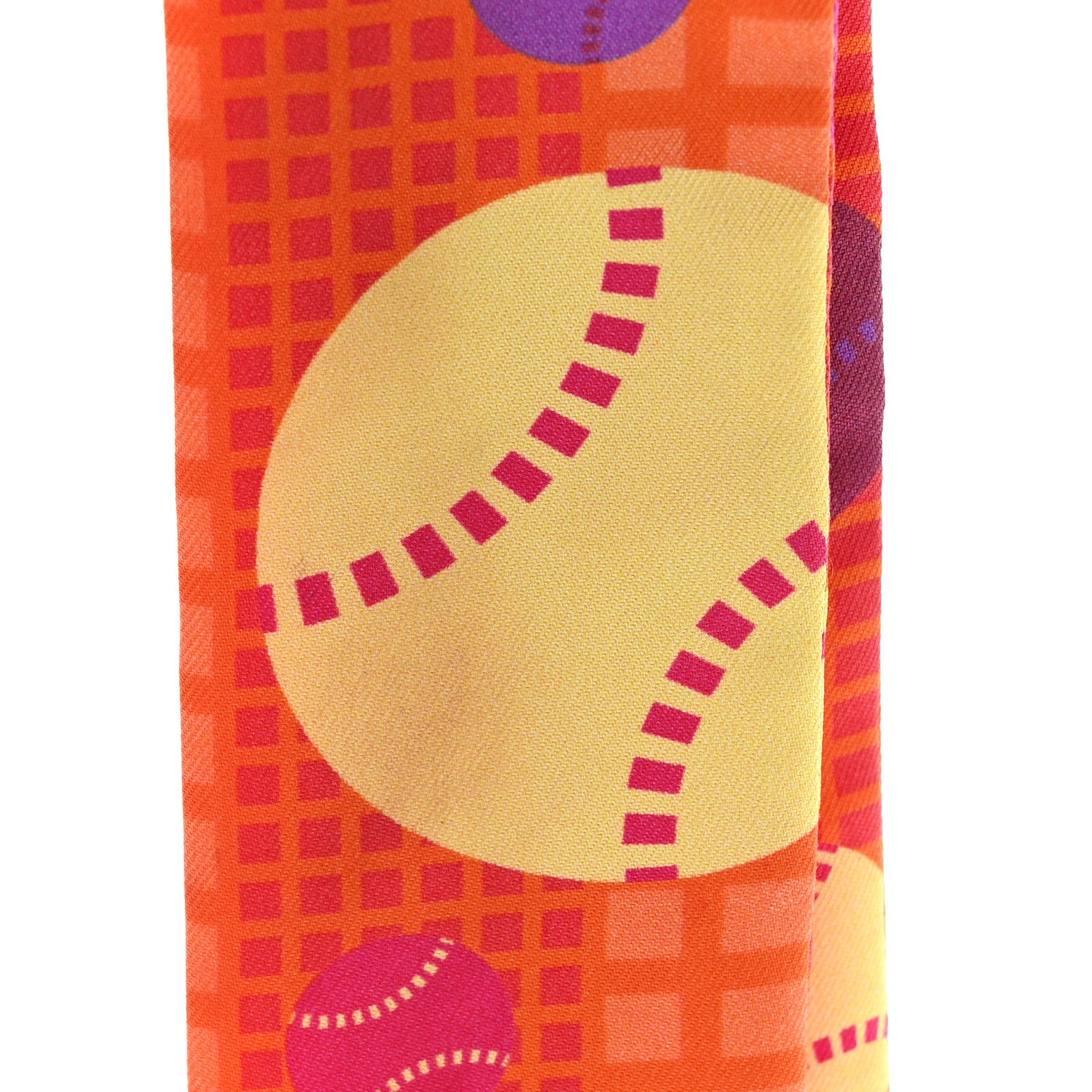 Hermes Silk Balles de Tennis Twilly 7 of 8