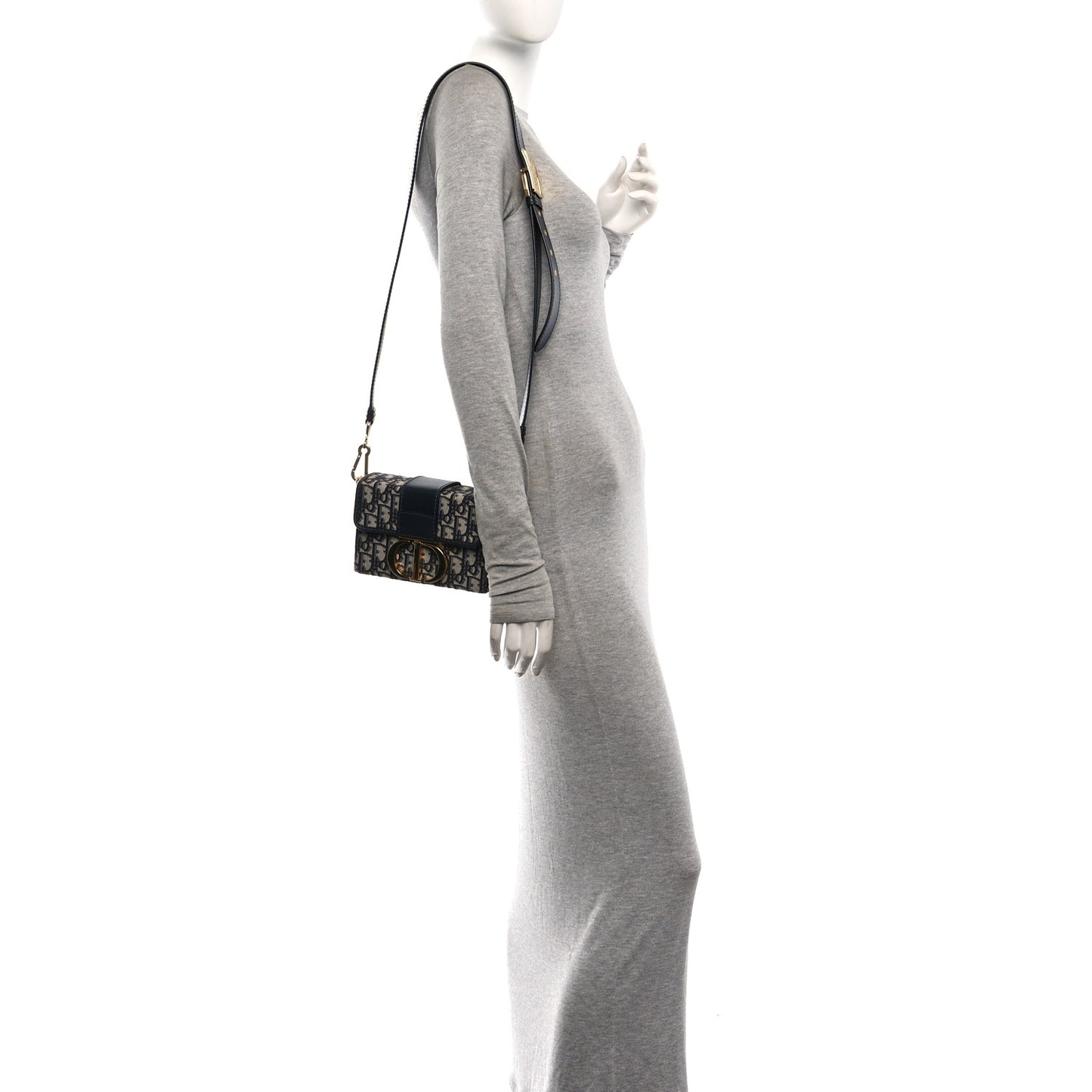 Oblique 30 Montaigne Box Bag Blue
