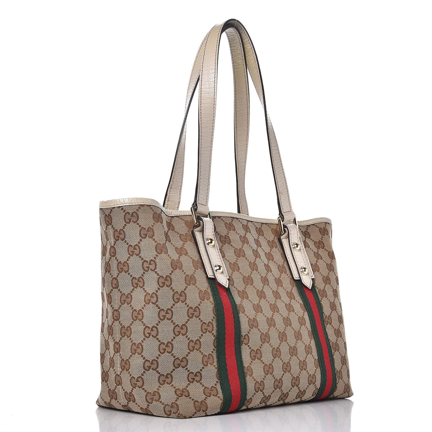 Monogram Medium Jolicoeur Tote White