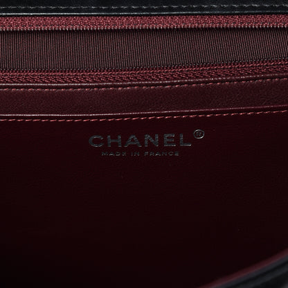 Chanel Lambskin Quilted Maxi Single Flap Black 6 of 10