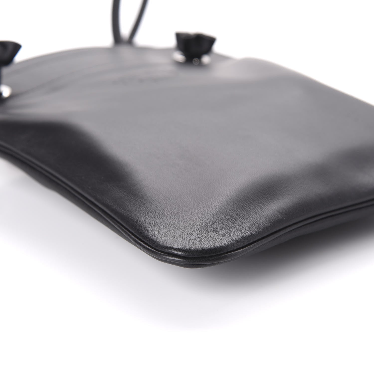 Hermes Milo Lambskin Swift Mini Aline Black 6 of 10