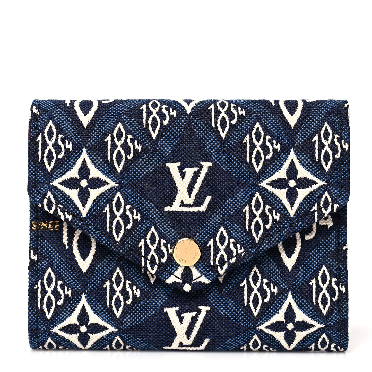 Jacquard Since 1854 Victorine Wallet Blue