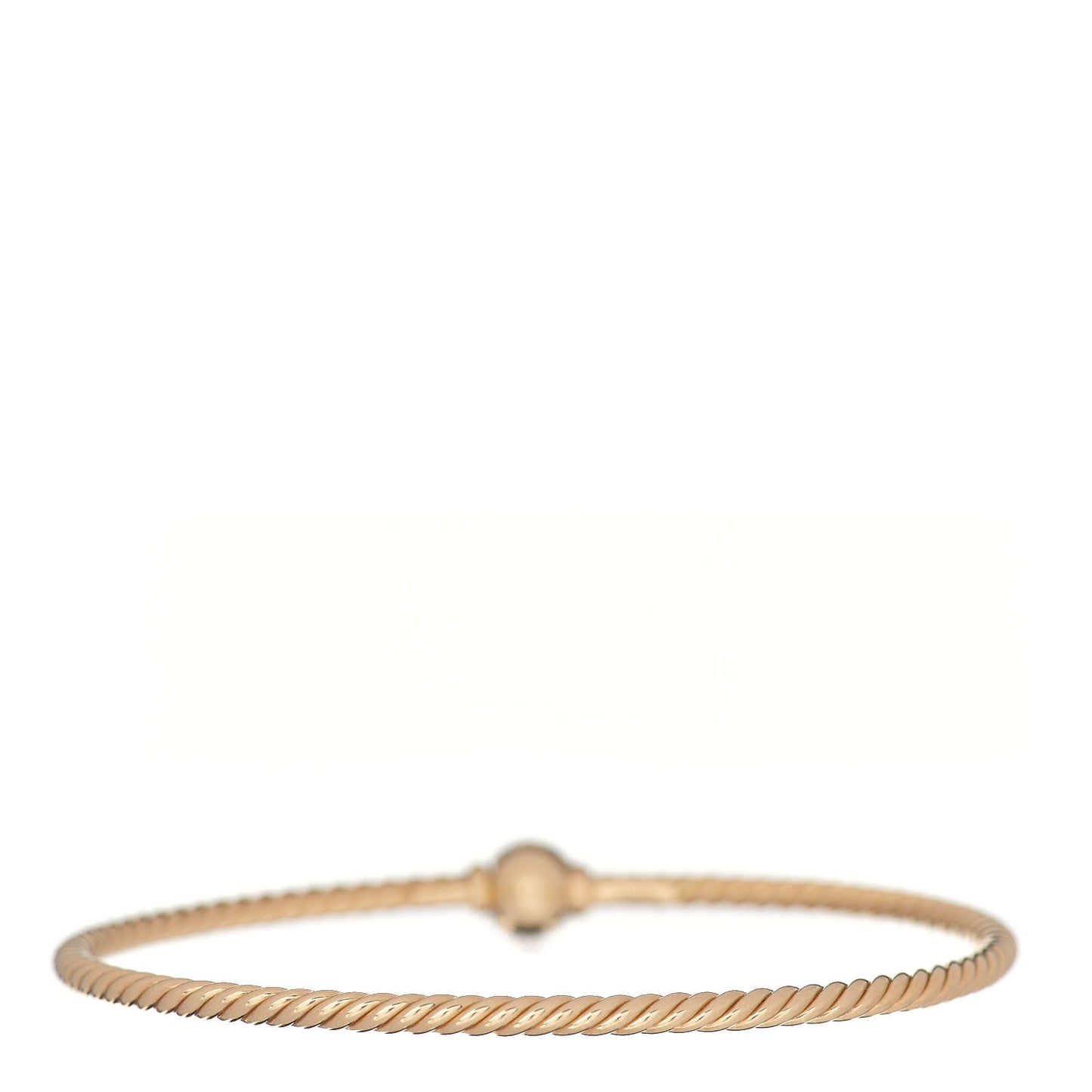 18K Yellow Gold Diamond 4mm Solari Center Station Bracelet