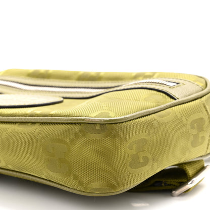 Gucci Econyl Nylon Monogram Off The Grid Belt Bag Juniper Green 9 of 9