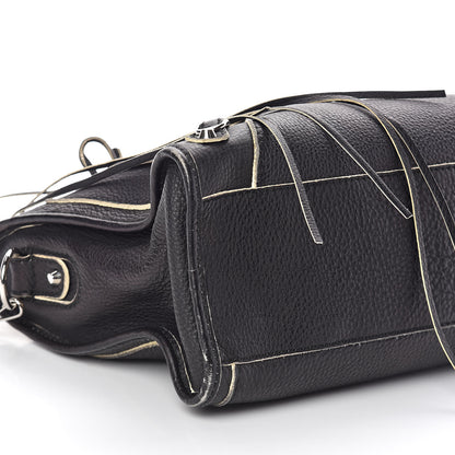 Balenciaga Supple Grained Calfskin Classic Silver Hardware Highlight City Black 8 of 15