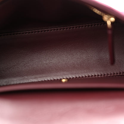 Chanel Suede Calfskin Mini Souplissimo Flap Burgundy 5 of 12