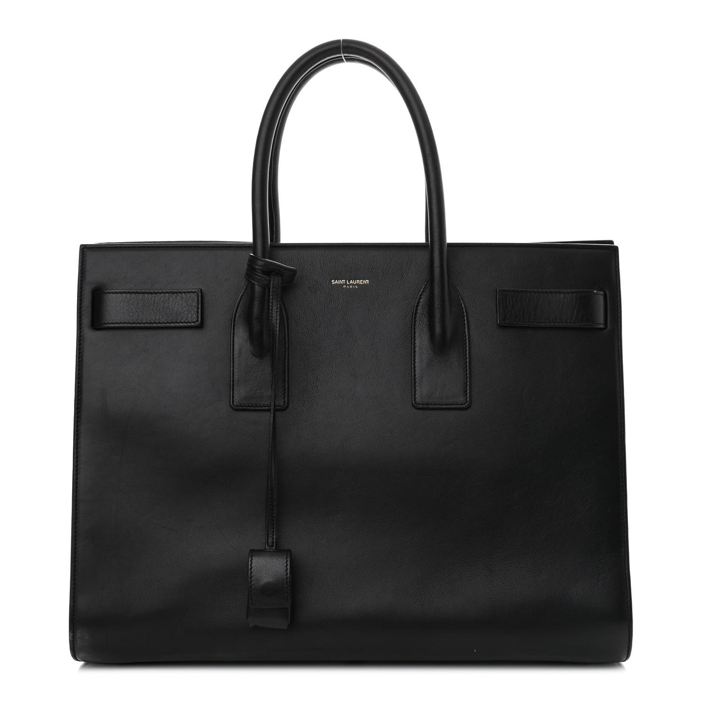 Calfskin Large Sac De Jour Carryall Black