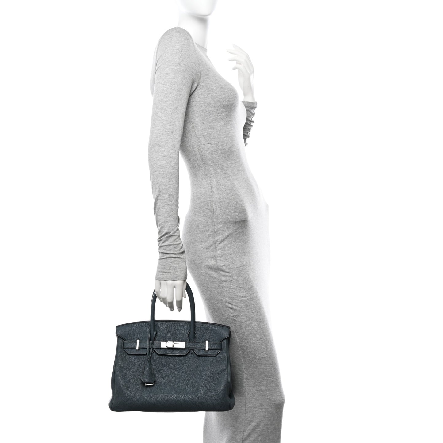 Togo Birkin 30 Bleu Orage