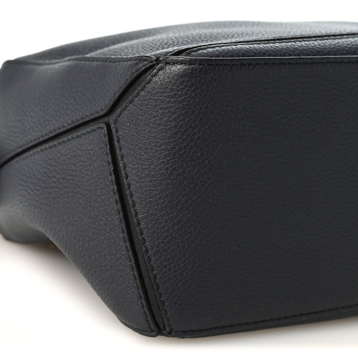 Loewe Calfskin Small Puzzle Bag Midnight Blue Black 8 of 9