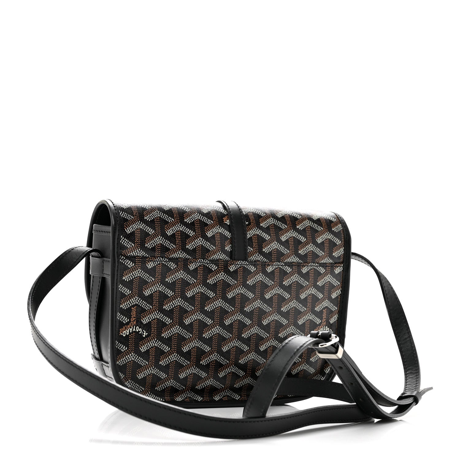 Goyard Goyardine Belvedere II PM Messenger Bag Black 3 of 13